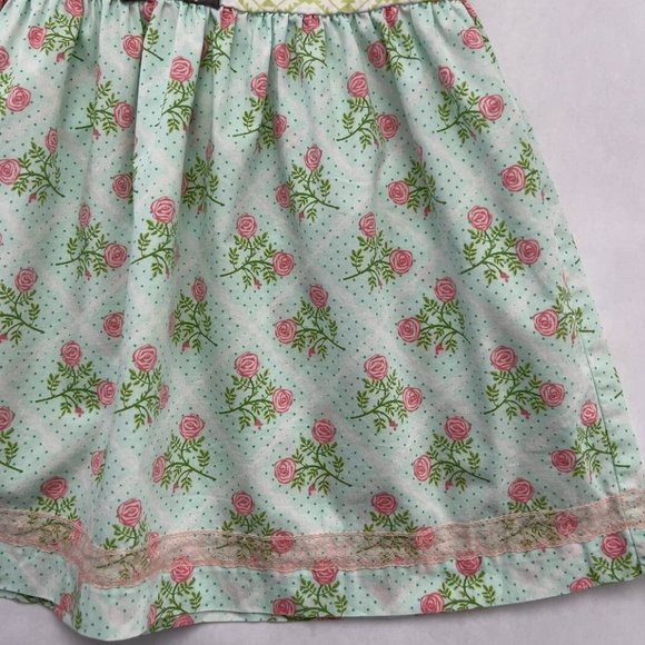 Matilda Jane (Hello Lovely) Pretty Pattern Sara Top Floral Lace Size 10 - Picture 2 of 2